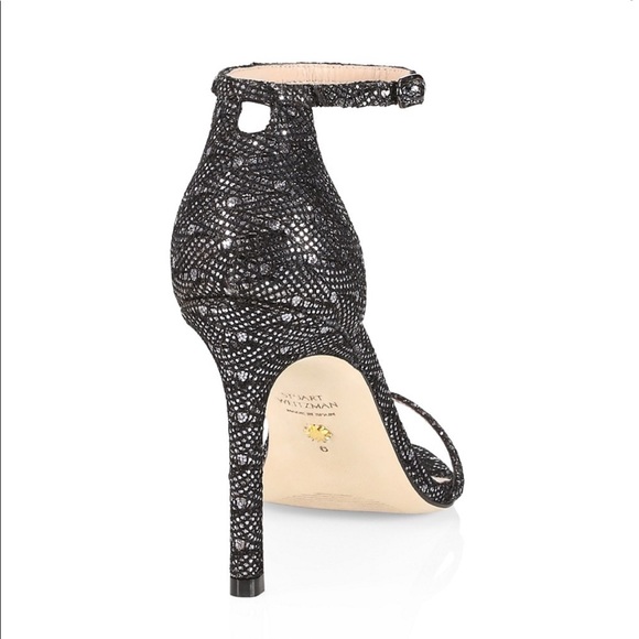 Stuart Weitzman Amelina Metallic Sandals size 8 - Picture 12 of 14